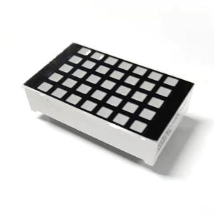 超红3x 3mm 5x7点阵发光二极管显示Houkem-12257-A/BSR CC CA - Product Image 2