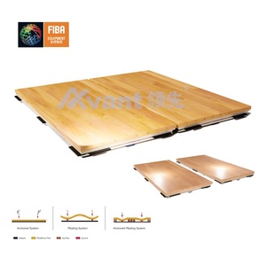 Avant thể thao FIBA 3x3 bóng rổ hệ thống sàn gỗ cứng sàn rắn trong nhà Maple thể thao Tòa Án sàn Bạch Dương cầu lông sàn gỗ - Product Image 4