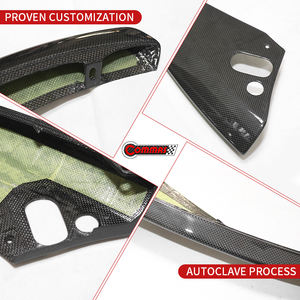 Meilleure marque, style OME, pièces automobiles en fibre de carbone sèche, angle latéral avant pour Ferrari 812 GTS - Product Image 3