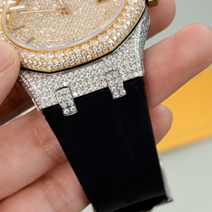 Fabulous 42mm Moissanite Watch Pass diamond Tester Moissanite Watch with Boxes for Men's Business and Leisure Watch - Product Image 4