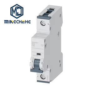 Disjoncteur miniature 5SY6110-7 1P 10A 400V AC MCB à montage sur rail DIN, dispositif de protection électrique pour l'automatisation industrielle - Product Image 1