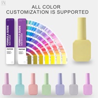 Meilleures ventes 2026 – Flacon de vernis à ongles gel 12ml 15ml personnalisé avec logo, sérigraphie couleur unique, avec bouchon et pinceaux