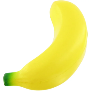 Balle anti-stress en mousse en forme de banane, publicité personnalisée avec logo imprimé - Product Image 5