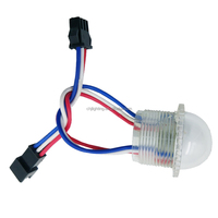 Cabochon Adressable Individuellement 12V 26mm 3 LED Lumières Pixel RVB UCS1903/SM16703 pour Manèges