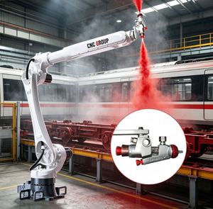 Robot de pulvérisation entièrement automatique de qualité industrielle, bras robotisé de pulvérisation de peinture de haute précision, moteur, charge utile de 10 kg, fonctionnement sans programmation - Product Image 1