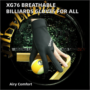 ถุงมือเล่นบิลเลียดแบบระบายอากาศได้ สำหรับมือซ้ายและมือขวา คุณภาพพรีเมียม - Product Image 3