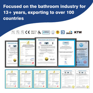 Support de Douche de Luxe Moderne Économe en Eau, Kit de Pommeau de Douche Intelligent ABS à Jet Hydraulique avec Buse Pluie et Angle de Débit Réglable - Product Image 6