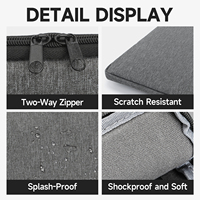 Pochette pour ordinateur portable OEM de haute qualité Tas Case Sleeve Cheap Thick 13 15 17 Inch Lap Top pour Mac Macbook