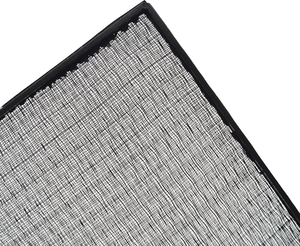 แผ่นกรองฝุ่นหลัก PP สีดำ สำหรับระบบปรับอากาศศูนย์การค้า  ไหลเวียนอากาศสูง แรงต้านต่อลด  สามารถปรับแต่งได้ - Product Image 6