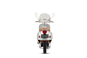 Petite moto classique vintage avec batterie lithium amovible, scooter électrique - Product Image 3