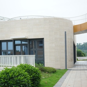 60x120x2cm Carrelage Céramique Extérieur Antidérapant <span class=keywords><strong>Travertin</strong></span> pour Balcon <span class=keywords><strong>Terrasse</strong></span> Jardin Patio Piscine Pont - Product Image 4