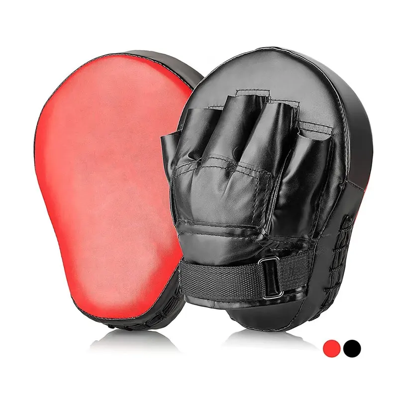 2 Stuks Gebogen Mma Martial Ponsen Wanten Bokshandschoenen Pads Doelhandschoenen Kick Oefenen Boxing Hand Target