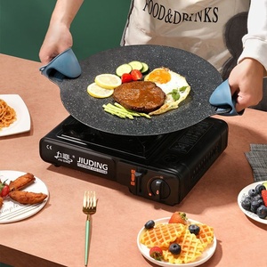 Bán buôn Hàn Quốc không dính gang nướng PAN BBQ nướng PAN thích hợp cho cắm trại ngoài trời dã ngoại hỗ trợ tùy biến - Product Image 1