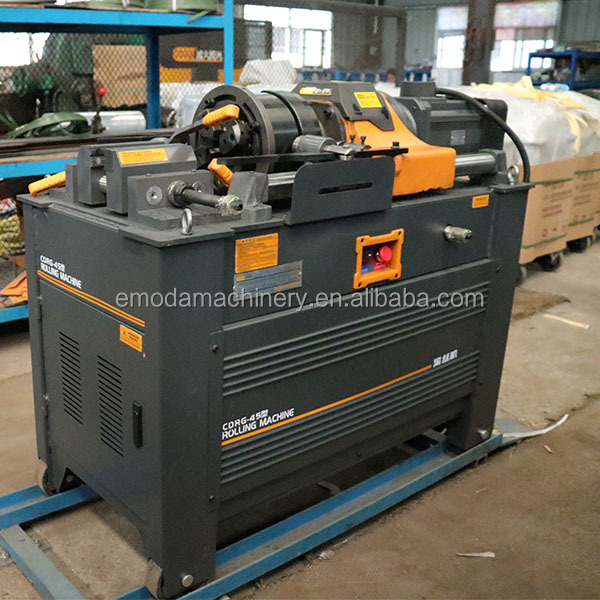 Own Spare Parts Production Line Hydraulic Automatic Screw Rod bar Threading Rolling Machine