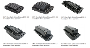 Boîtier de raccordement de fibres optiques 288 cœurs TYPE 2178CD/2178CS, boîte de distribution noire, garantie 3 ans, équipement fibre optique WiFi 4G - Product Image 3