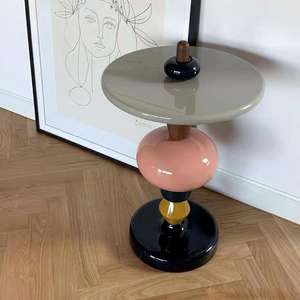 طاولة قهوة دنماركية من المصمم الاسكندنافي طاولة قهوة حلوى الزعرور من أجل غرفة المعيشة بسيطة ومبتكرة من الإنترنت - Product Image 3