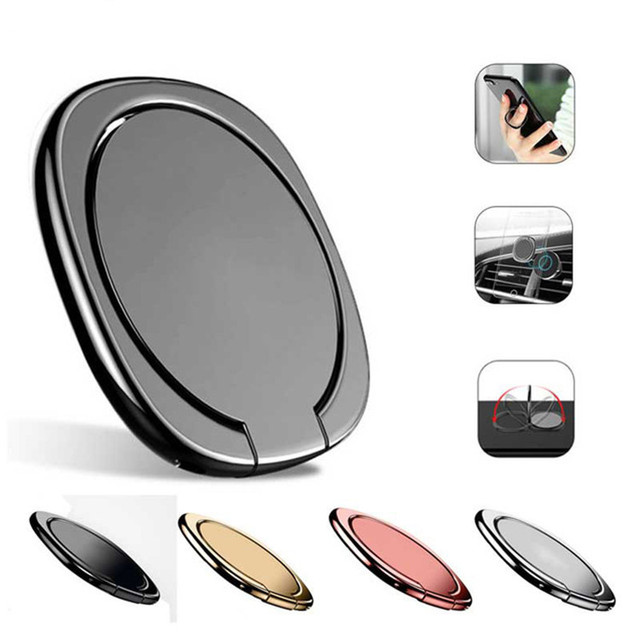 Magnetic Grip Ring Socket With 3M Adhesive for iPhone Samsung Custom Logo Printing Promotional Gift