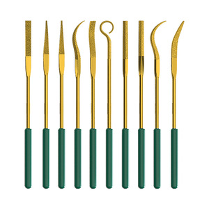 Ensemble de limes diamantées Baolian, 30 mm, formes variées, pour outils de ponçage de menuiserie - Product Image 1
