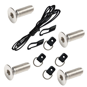 Corde élastique d'extérieur avec anneaux en D, 2M, 6mm, pour kit de réparation et de remplacement d'ancre de bateau - Product Image 1