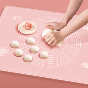 Silicone Kneading <b>Mat</b> Food Grade Non Stick With Graduations For Dough <b>Rolling</b> And Pastry Making - Product Image 1
