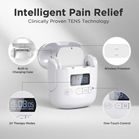 Appareil de soulagement de la douleur sans fil TENS portable pour la physiothérapie à domicile et la thérapie musculaire, unité TENS