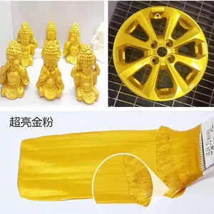 Ngoài trời trang trí chống ăn mòn lớp phủ sơn vàng cổ điển hiệu ứng ngọc trai sắc tố - Product Image 2