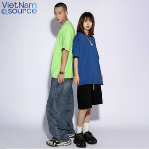 T-shirts 100% coton pour hommes et femmes-T-shirts vietnamiens pour hommes et femmes de haute qualité-Conception personnalisée - Product Image 1