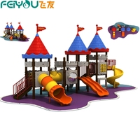 Équipement en plastique pour aire de jeux extérieure commerciale pour enfants d'âge préscolaire, fabriqué en Chine