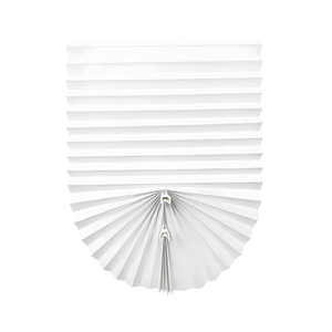 Stores de <span class=keywords><strong>fenêtre</strong></span> plissés en papier écologique-Conception moderne de ventilateur, tailles personnalisées et installation facile - Product Image 2
