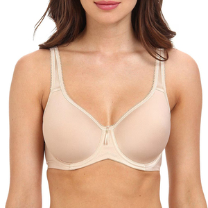 Sujetador con aros y cobertura total para mujer, con paneles laterales reforzados, banda ancha, máxima sujeción, transpirable, 1 pieza - Product Image 6