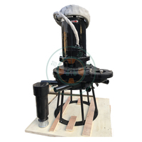 Aérateur centrifuge submersible électrique à haute/basse vitesse Plug Flow, moteur 1,5 kW, garantie 1 an pour l'aération des cuves anaérobiennes