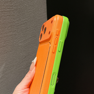Custodia per telefono in pelle moda serie <span class=keywords><strong>KA</strong></span> custodia per telefono popolare per iPhone 14 Pro Max Cover per telefono con effetto pelle di lusso - Product Image 5