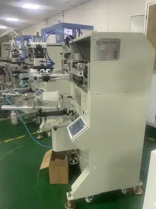 Machine d'impression d'écran cylindrique de tasses semi-automatique