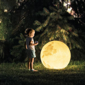 Lámpara de Jardín, Luces Decorativas para Galerías de Arte, Luces de Luna para Villas, Decoración de Paisajes, Bola Luminosa de Marte - Product Image 6