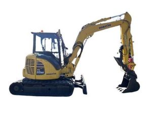 Excavadora Usada Komatsu PC56, Excavadora de Segunda Mano con Pocas Horas de Trabajo, Mini Excavadora Usada con Motor Original - Product Image 1