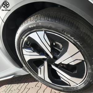Rines <span class=keywords><strong>de</strong></span> Aluminio Forjado 6061-T6 <span class=keywords><strong>para</strong></span> Vehículos Eléctricos, Diseño Multirradio Cromado Plateado, 19 y 20 Pulgadas, Compatibles con AITO M5 SUV, <span class=keywords><strong>Precio</strong></span> <span class=keywords><strong>de</strong></span> Fábrica - Product Image 2