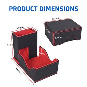 FX 3 in 1 Dice Holder Case Dice Tray & Dice Tower Storage Box, (Dice Rolling Tray, Dice Rolling Tower, Dice Storage Drawers) - Product Image 3
