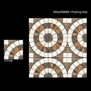 Baldosas de Porcelana Resistentes para Exteriores, 400x400 mm, Acabado Mate, para Estacionamientos y Zonas Exteriores - Product Image 1