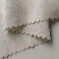 Tissu jacquard ignifuge inhérent au luxe très vendu pour les draps et les couettes dans les hôtels familiaux