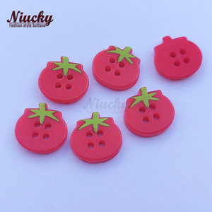 13Mm <span class=keywords><strong>Red</strong></span> Apple Hình Dạng Phim Hoạt Hình Nút 4-Lỗ Nhựa Nhựa Nút Cho May Mặc DIY Thủ Công Mỹ Nghệ Trang Trí - Product Image 6