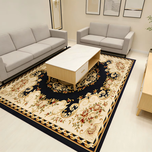Tapis tissé Wilton à motif jacquard, vente en gros d'usine, pour salon - Product Image 1