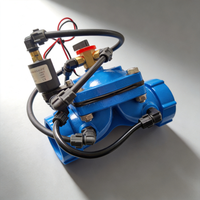 Vanne de commande solénoïde 3'' à extrémité filetée droite BSP/NPT, type diaphragme, pour l'eau et l'irrigation