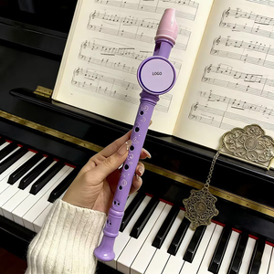 <span class=keywords><strong>ขลุ่ย</strong></span> ABS8 รุ่นใหม่ คุณภาพสูง <span class=keywords><strong>ขลุ่ย</strong></span>แบบมีรู 8 รู  สติ๊กเกอร์ปรับแต่งได้ ของเล่นดนตรีเสริมพัฒนาการสำหรับเด็ก - Product Image 1