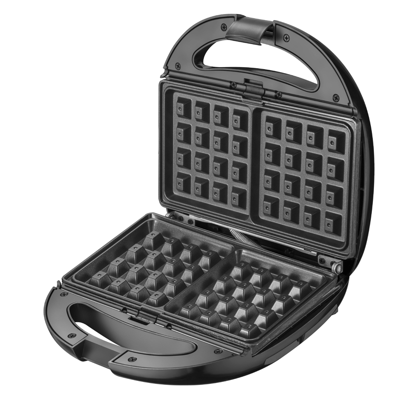 Piastra Elettrica 3 In 1 HOUSNAT - Per Sandwich, Waffle E Griglia, 1200W, Rivestimento Antiaderente, 5 Livelli Di Temperatura