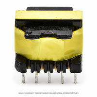 Transformateur SMPS à montage vertical EE Core pour adaptateur secteur AC-DC, pilote LED, contrôle industriel, alimentation haute fréquence personnalisée