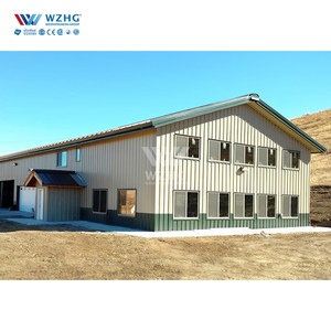 Estructura de Acero Prefabricada Personalizada, Diseño de Taller de Construcción con Estructura Fabricada en Fábrica para Centros Comerciales, Hospitales y Exteriores - Product Image 2