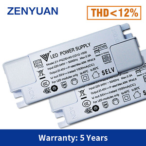 OEMカスタマイズLEDライト電源サプライヤー25-42W AC 220-240V高PFC0.95 THD <12%LEDドライバー工場 - Product Image 3