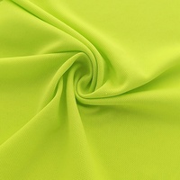 Tissu de sport en maille polyester à prix avantageux, très vendu, pour vêtements de sport