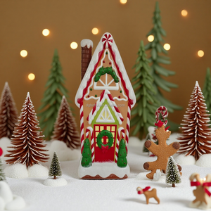 36in Outdoor Christmas Gingerbread House Decor <b>Holiday</b> Gifts - Product Image 5
