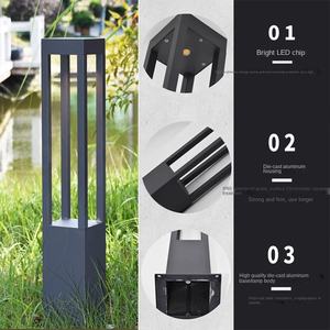 โคมไฟสนาม LED กันน้ำ IP65ทันสมัยสำหรับกลางแจ้งสวนโรงแรมวิลล่าภูมิทัศน์สนามหญ้าและลาน - Product Image 2